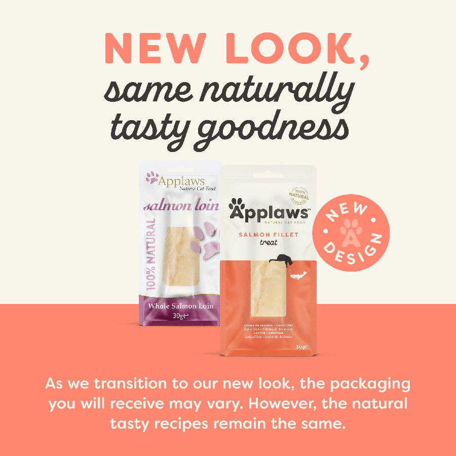 Applaws Natural Adult Cat Treat Salmon Fillet 30g