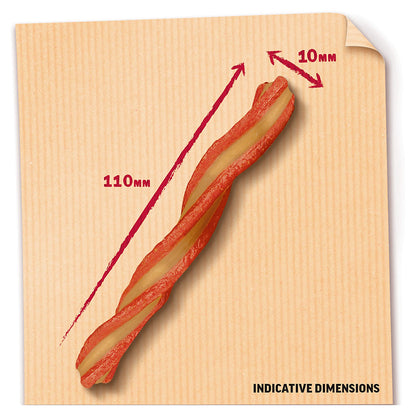 Bakers Whirlers Dog Treats Bacon & Cheese 130g