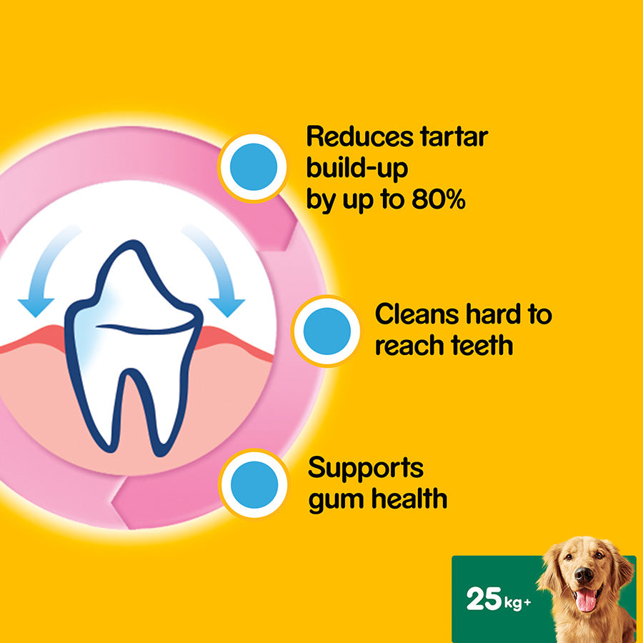 Pedigree Dentastix Daily Adult Large Dog Dental Treats 105 Pack 4.05kg