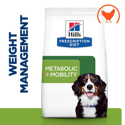 Hill's Prescription Diet Metabolic & Mobility Adult Dry Dog Food 12kg