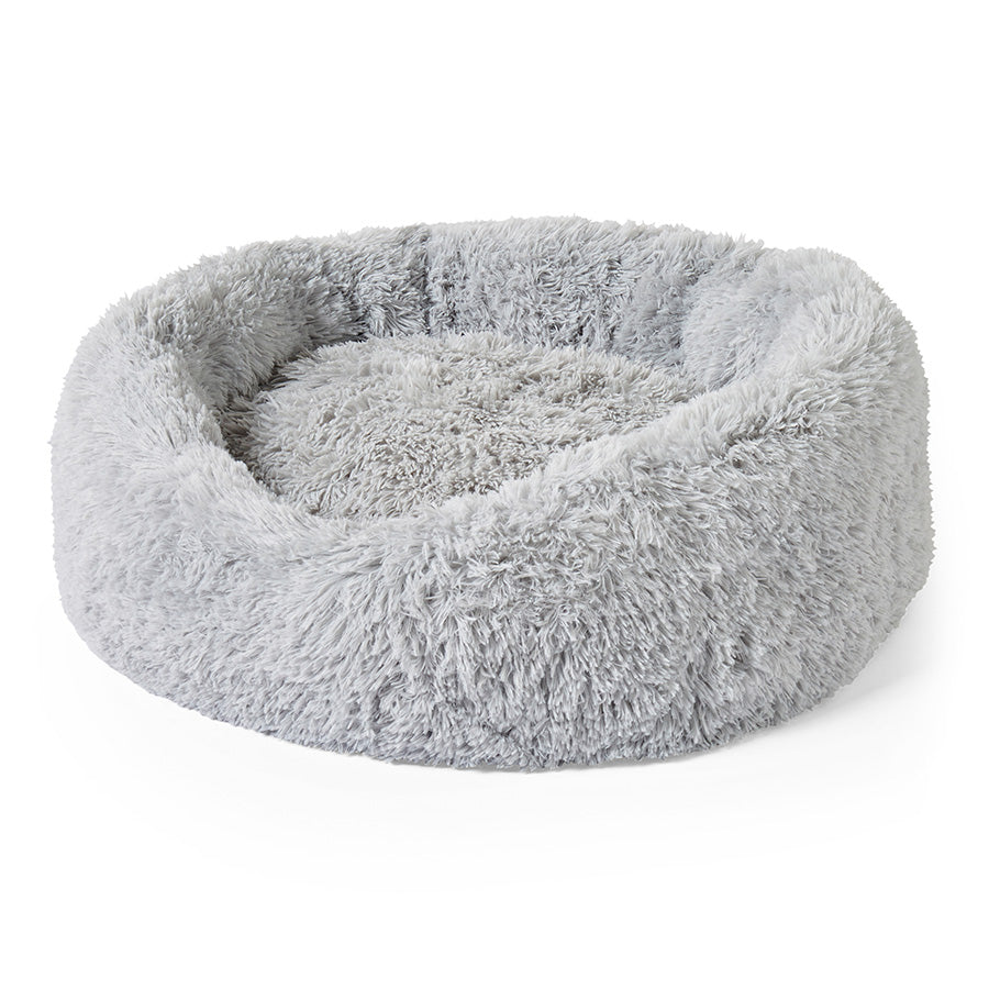 Pets at Home Donut Dog Bed Grey Large