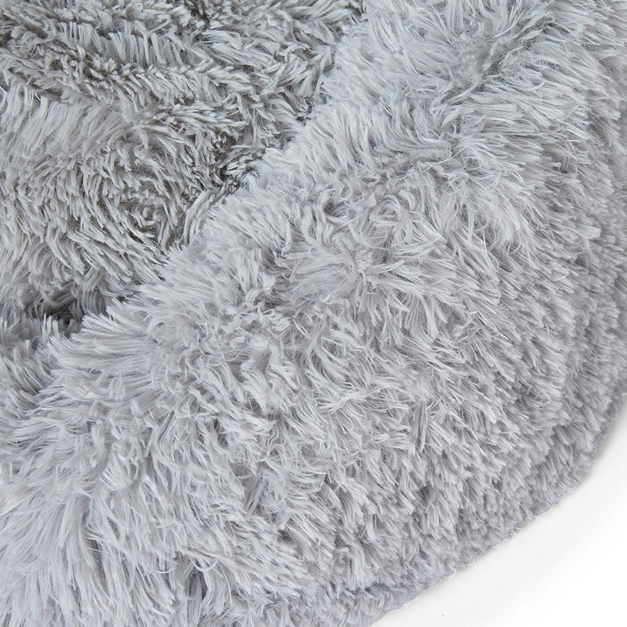 Pets at Home Donut Dog Bed Grey Large