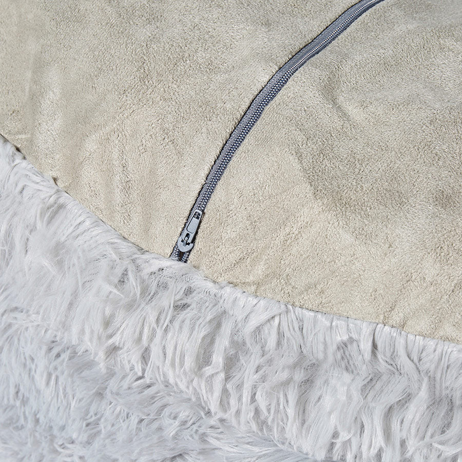 Pets at Home Donut Dog Bed Grey Large