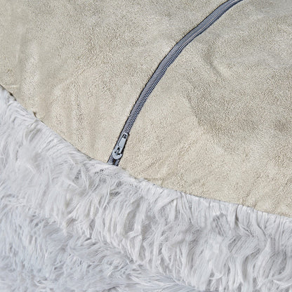Pets at Home Donut Dog Bed Grey Large