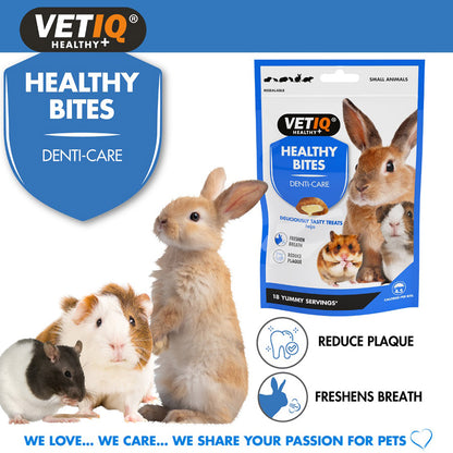 VetIQ Healthy Bites Dental Treats Small Animals 30g