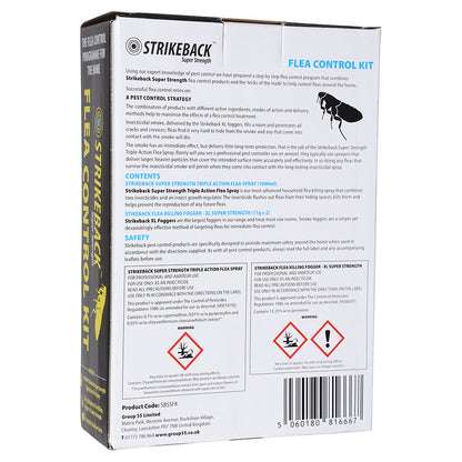 Strikeback Super Strength Household Flea Control Kit 1L