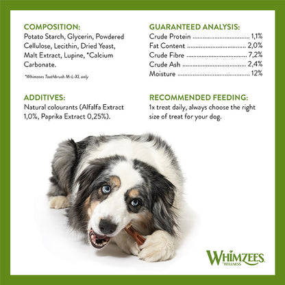 Whimzees Daily Dental Variety Box Large Dogs 14 Pack 840g