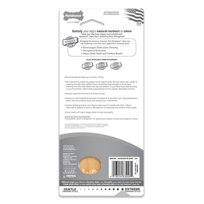 Nylabone Dura Dog Chew Toy Peanut Butter Large