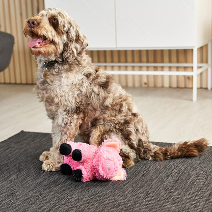 Pets at Home Honking Pig Dog Toy Pink