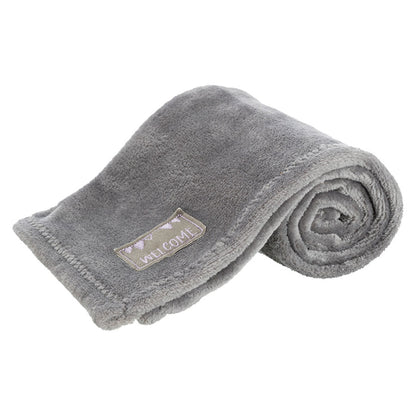 Trixie Junior Cuddly Set Puppy Blanket/Bear Grey 50cm