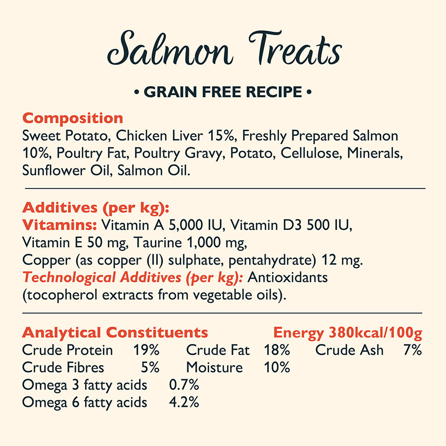 Lily's Kitchen Ultimate Bribe Cats Treats Salmon 60g