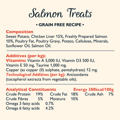 Lily's Kitchen Ultimate Bribe Cats Treats Salmon 60g