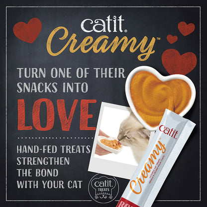 Catit Creamy Lickable Cat Treats Tuna 15x10g