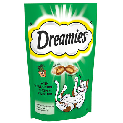 Dreamies Cat Treat Biscuits with Catnip 60g