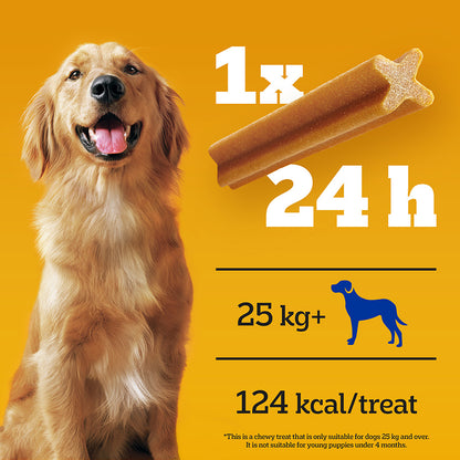 Pedigree Dentastix Daily Dental Sticks Large Adult Dog 42 Pack 1.62kg