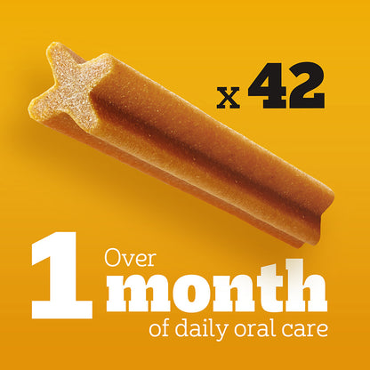 Pedigree Dentastix Daily Dental Sticks Large Adult Dog 42 Pack 1.62kg