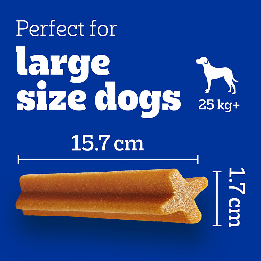 Pedigree Dentastix Daily Dental Sticks Large Adult Dog 42 Pack 1.62kg