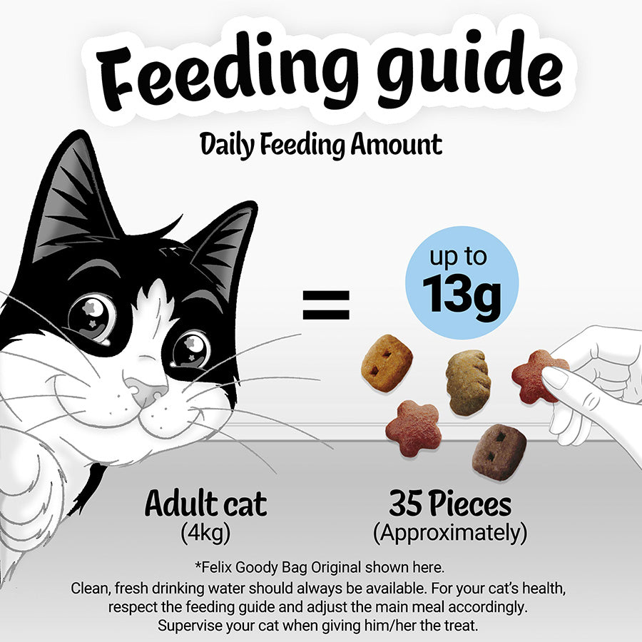 Felix Goody Bag Original Mix Cat Treats 330g