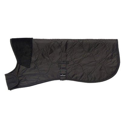 Barbour International Quilted Dog Coat Black X Small