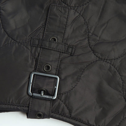 Barbour International Quilted Dog Coat Black X Small