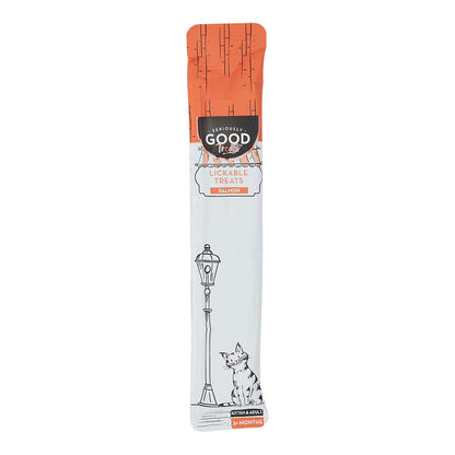 Seriously Good Creamy Lickable Kitten & Cat Treats Salmon 4x15g
