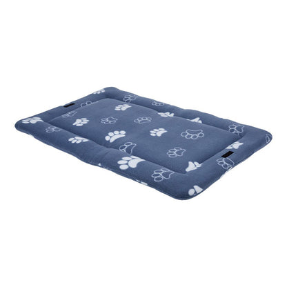 Pets Essentials Bone Fleece Dog Crate Mat Grey