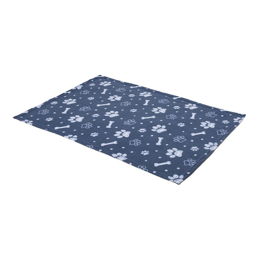 Pets Essentials Bone Dog Comforter Blanket Grey 100 x 72cm