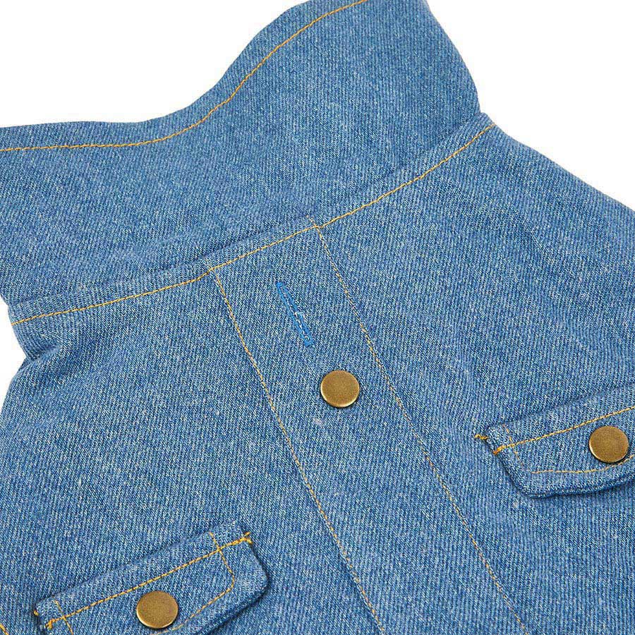 Pets at Home Denim Dog Jacket Blue