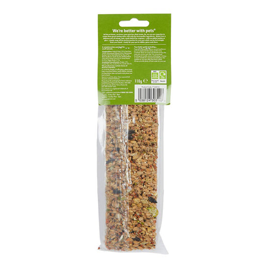 Pets at Home Small Animal Snap & Share Treat Stick with Carrots & Thyme 110g