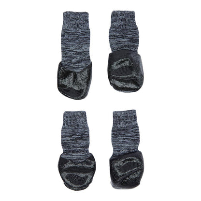 3 Peaks Knitted Dog Socks Black