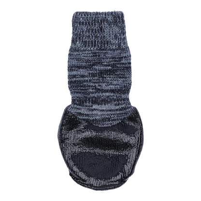 3 Peaks Knitted Dog Socks Black
