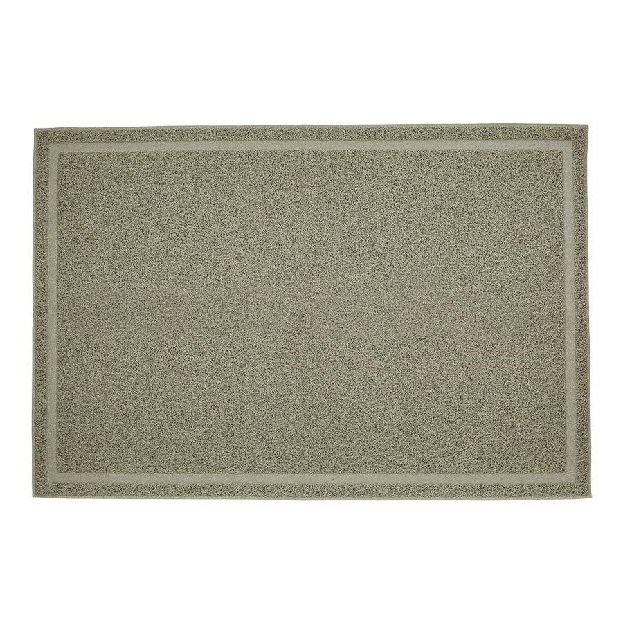 Pets at Home Rectangular Cat Litter Mat Cream Large