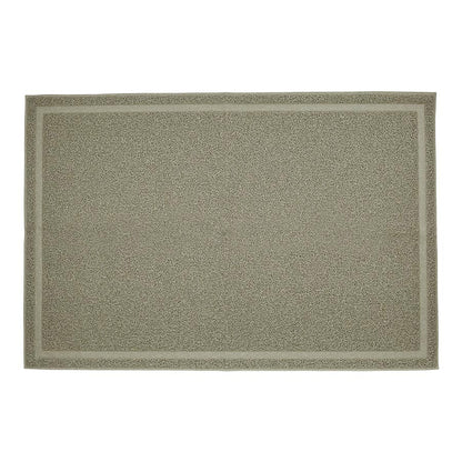 Pets at Home Rectangular Cat Litter Mat Cream Large