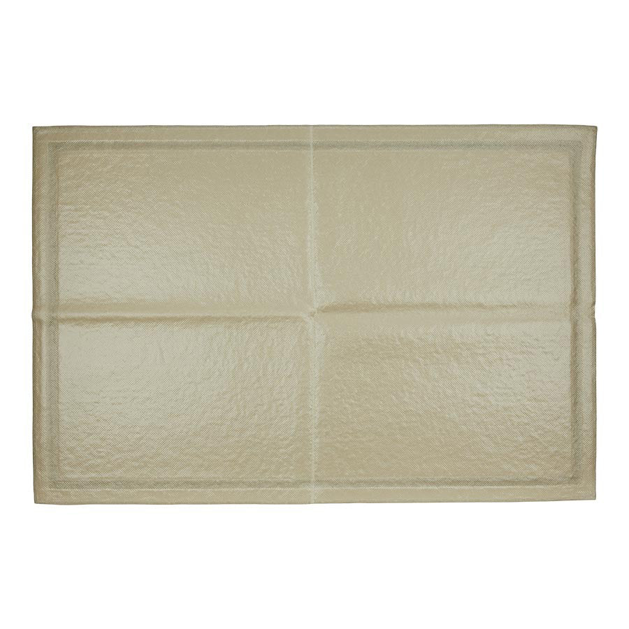 Pets at Home Rectangular Cat Litter Mat Cream Large
