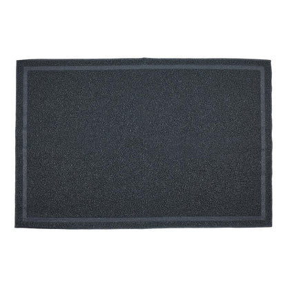 Pets at Home Rectangular Cat Litter Mat Grey Large