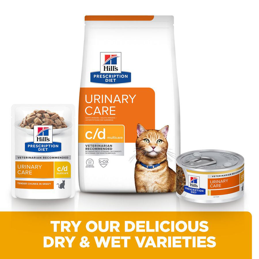 Hill's Prescription Diet c/d Multicare Urinary Care Adult Dry Cat Food Chicken