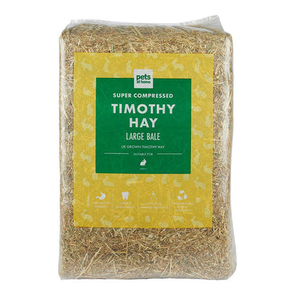 Pets at Home Super Compressed Timothy Hay Rabbit Food