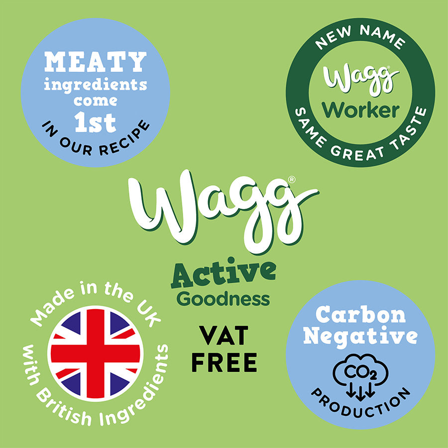 Wagg Active Goodness Working Adult Dry Dog Food Chicken 12kg