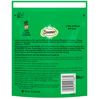 Dreamies Cat Treat Biscuits with Catnip 200g
