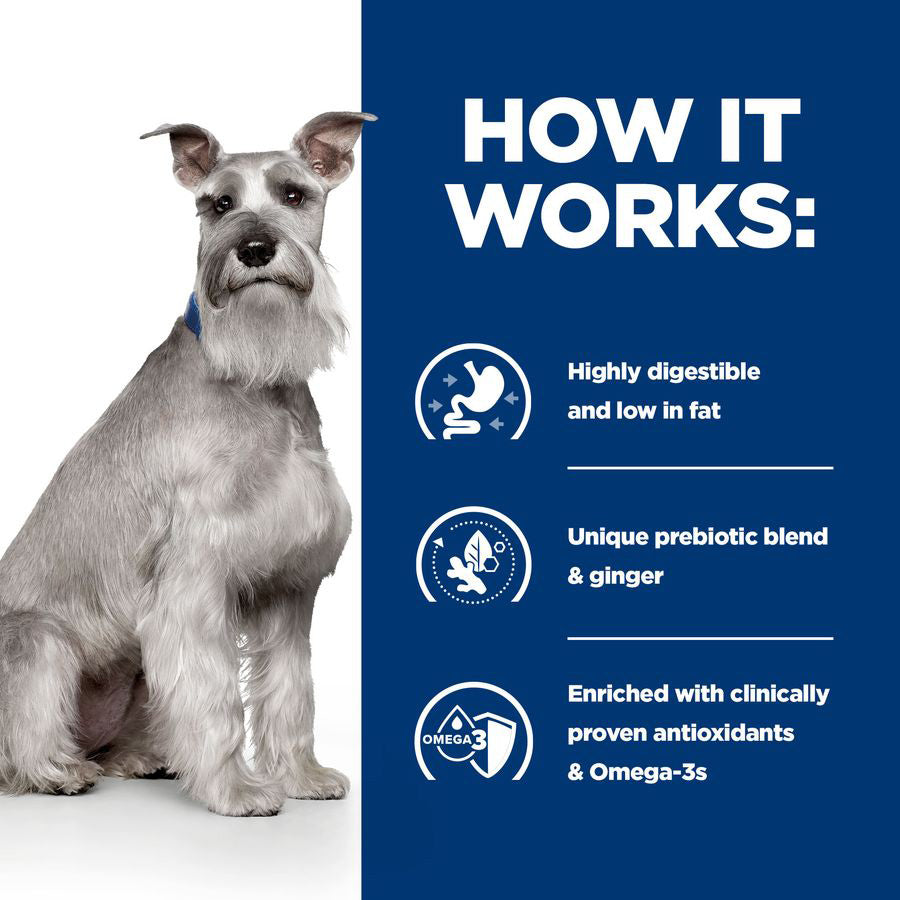 Hill's Prescription Diet Digestive Care Low Fat Wet Adult Dog Food 12x354g