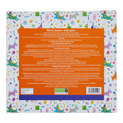 Pets at Home Dog Toy & Treats Birthday Box 103g