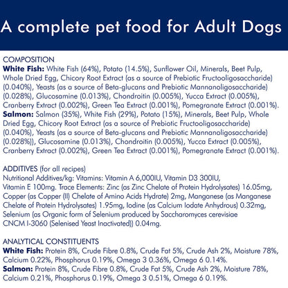 AVA Optimum Health Sensitive Wet Adult Dog Food 6x395g