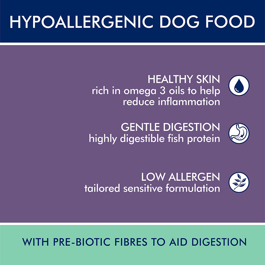 AVA Optimum Health Sensitive Wet Adult Dog Food 6x395g