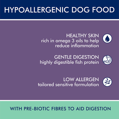 AVA Optimum Health Sensitive Wet Adult Dog Food 6x395g