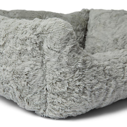 Pets at Home Heated Square Puppy Bed Grey