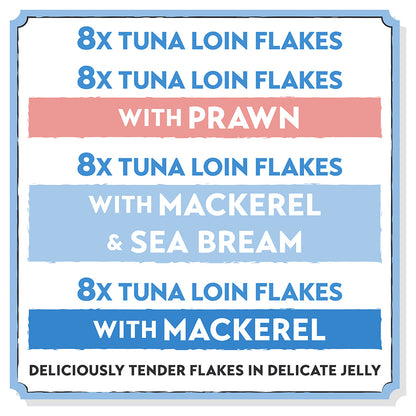 Seriously Good Wet Adult Cat Food Fish Jelly