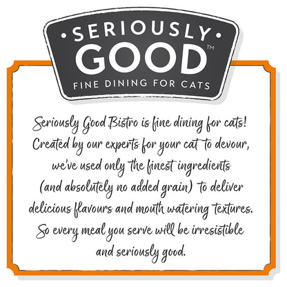 Seriously Good Gourmet Stew Wet Adult Cat Food 12x70g