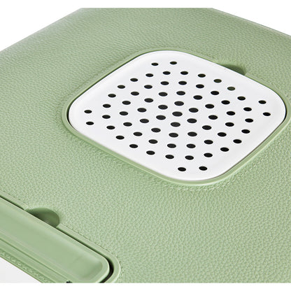 Savic Mira De Luxe Cat Toilet Botanical Green Medium