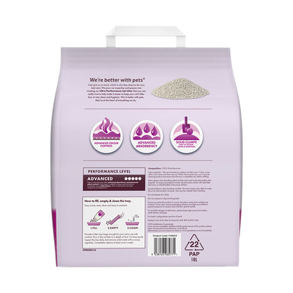 Pets at Home Ultra Performance Clumping Cat Litter 10L