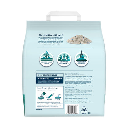 Pets at Home Ultra Antibacterial Cat Litter 10L